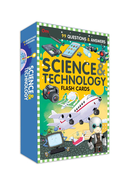 99 Question & Answers Science and Technology Flash Cards - Om Books