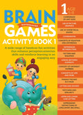 Brain Games for Kids : Brain Games Activity Book Level 1 : Book-1 - Om Books - Distacart