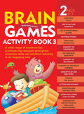 Brain Games for Kids : Brain Games Activity Book Level 2 : Book-3 - Om Books - Distacart