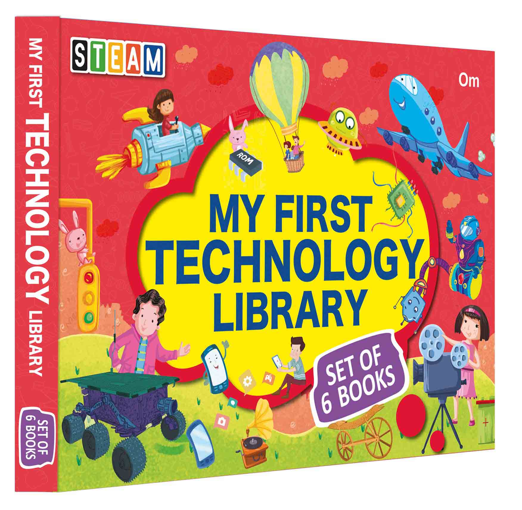 Steam : My First Technology Library (Set of 6 Books) - Om Books - Distacart