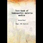 Text-book of homeopathic materia medica - Gyan Books - Distacart