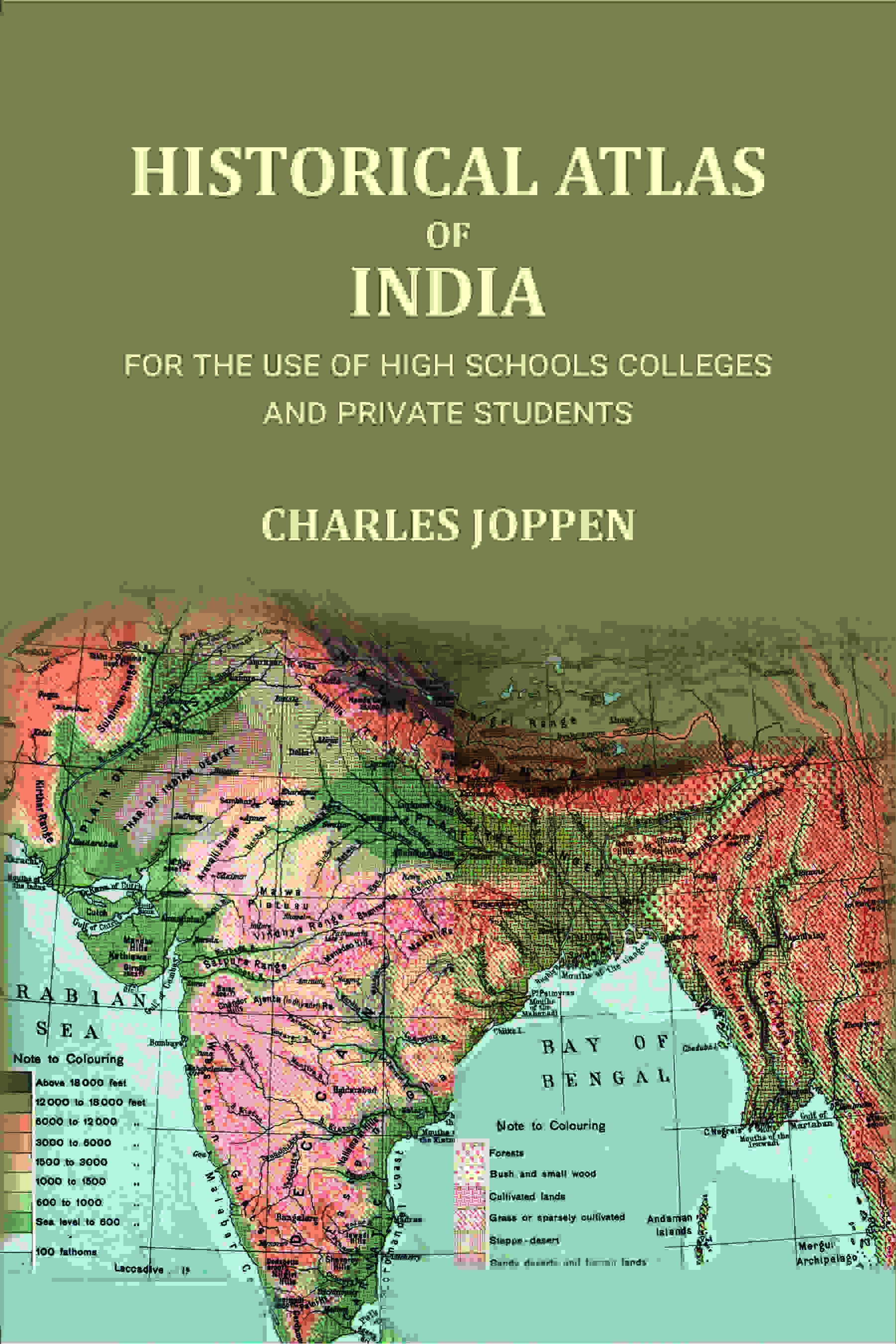 Historical atlas of India: for the use of high schools colleges and private students - Gyan Books - Distacart
