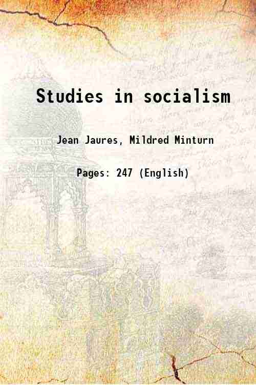Studies in socialism - Gyan Books - Distacart