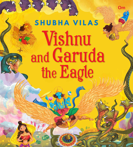 Vehicles of Gods : Vishnu and Garuda the Eagle - Om Books