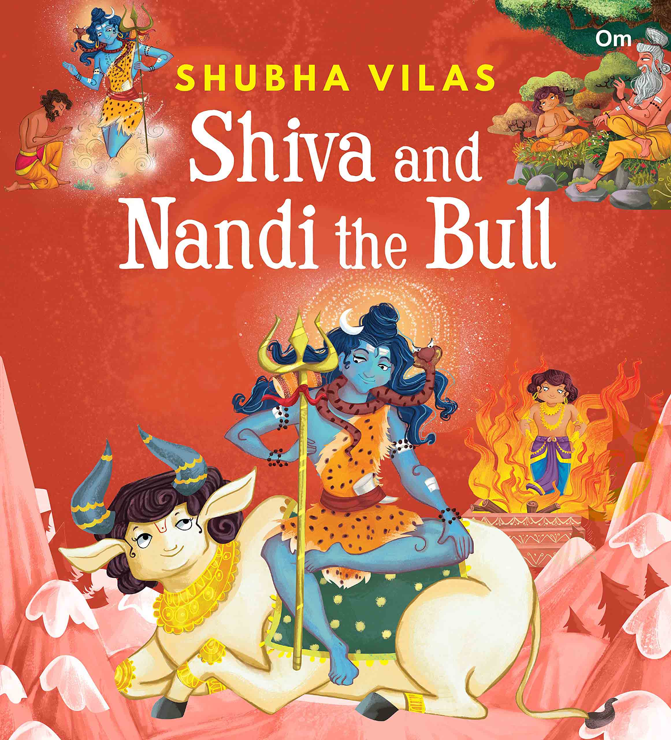 Vehicles of Gods : Shiva and Nandi the Bull - Om Books - Distacart