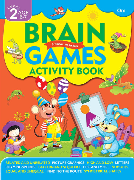 Brain Games Activity Book Level 2 - Om Books
