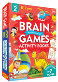 Brain Games Activity Books Level - 2 Box set - Om Books - Distacart
