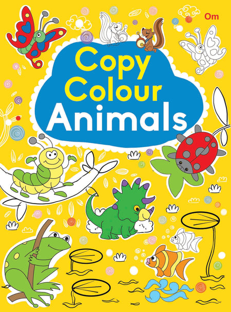 Copy Colour Animals - Om Books
