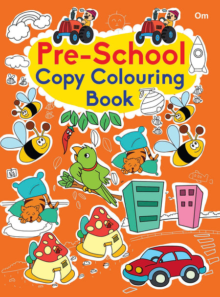 Pre-School Copy Colouring Book - Om Books