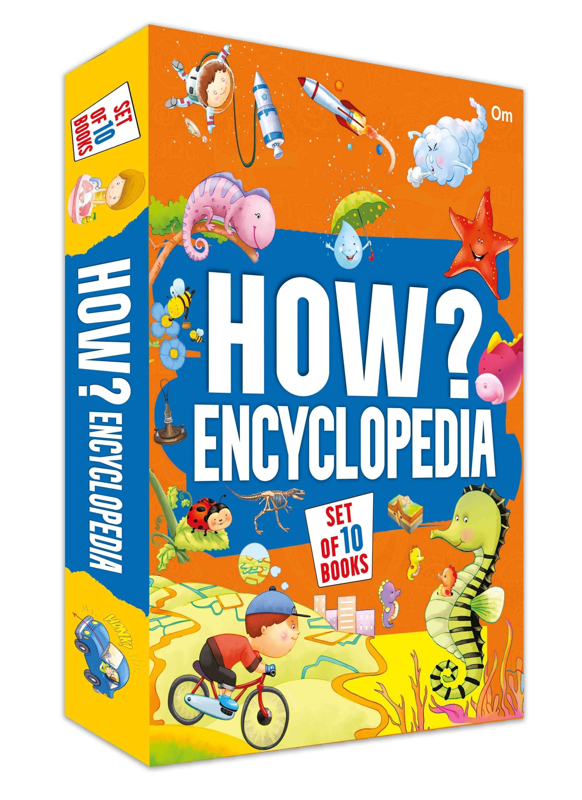 How Encyclopedia Box - Om Books - Distacart