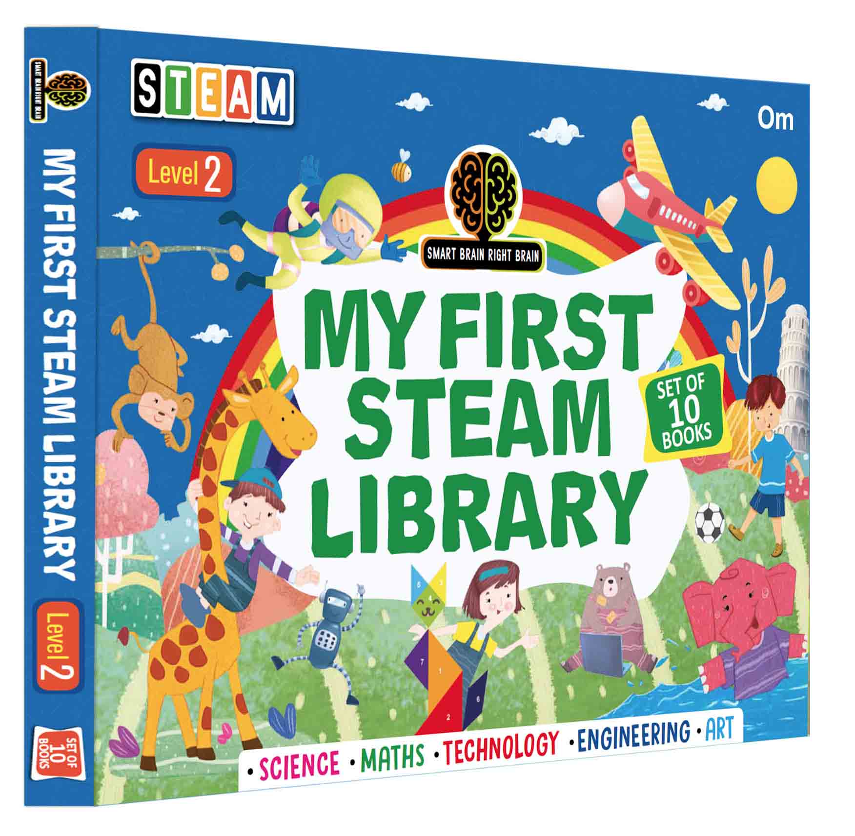 My First STEAM Library Level-2 Box - Om Books - Distacart