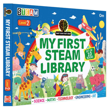 My First STEAM Library Level-2 Box - Om Books