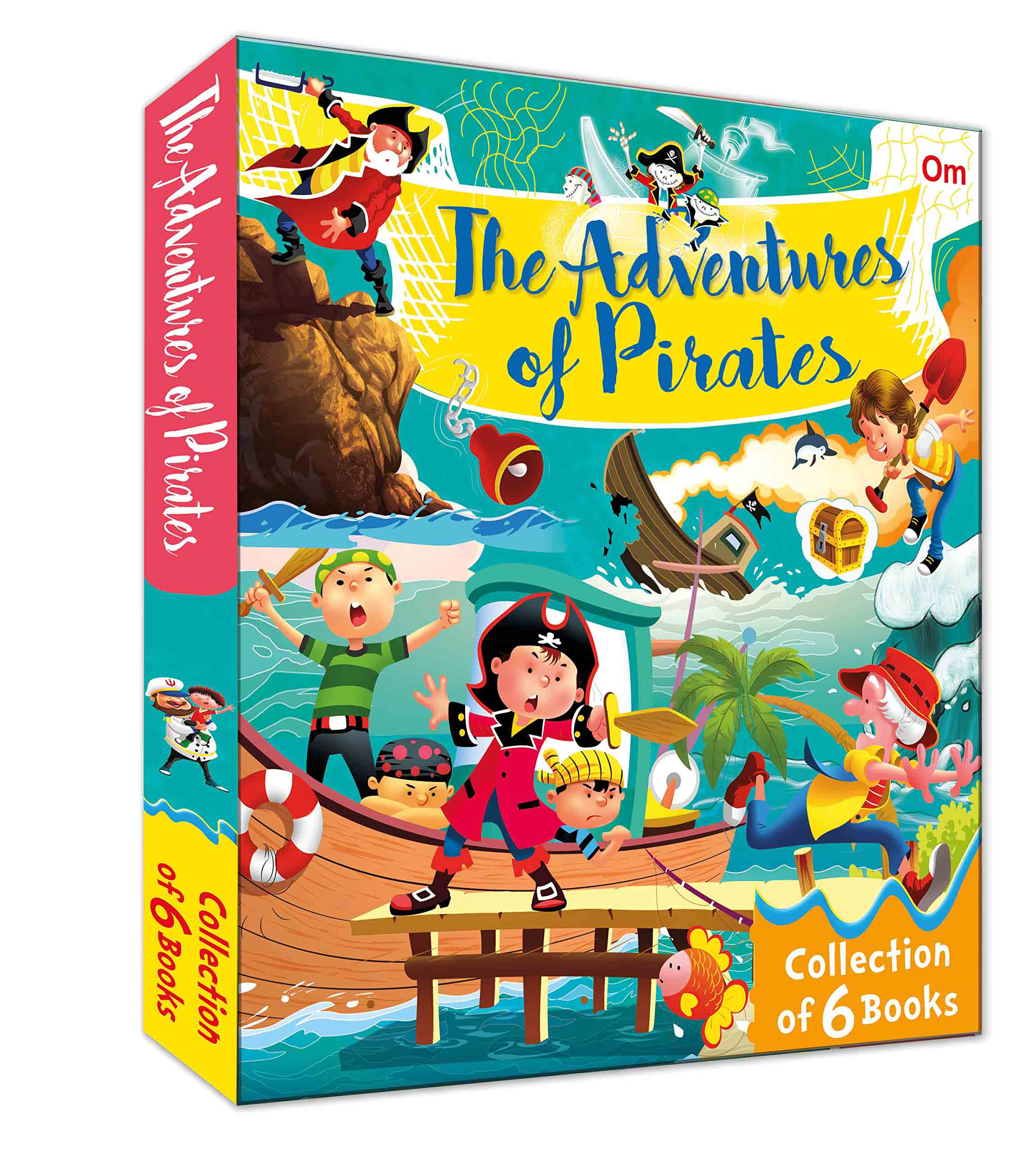 The Adventures of Pirates- Box set - Om Books - Distacart