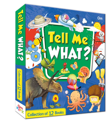 TELL ME WHAT SET OF 12 BOOKS - Om Books