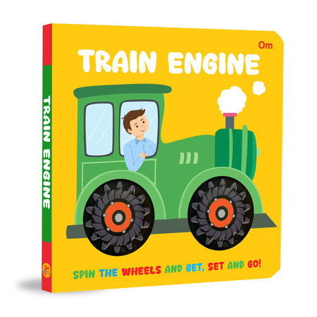 Wheel Books-Train Engine - Om Books