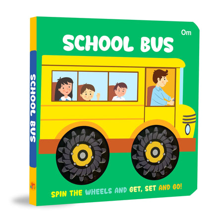 Wheel Books-School Bus - Om Books