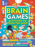 Brain Game Activity to Train The Mind level - 1 - Om Books - Distacart