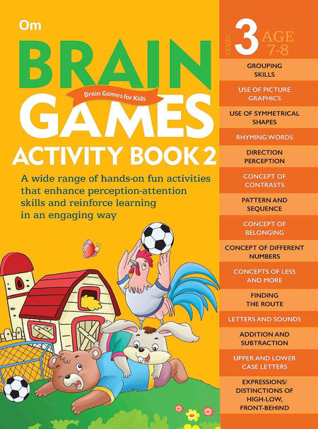 Brain Games Activity Books- 2 Level - 3 - Om Books