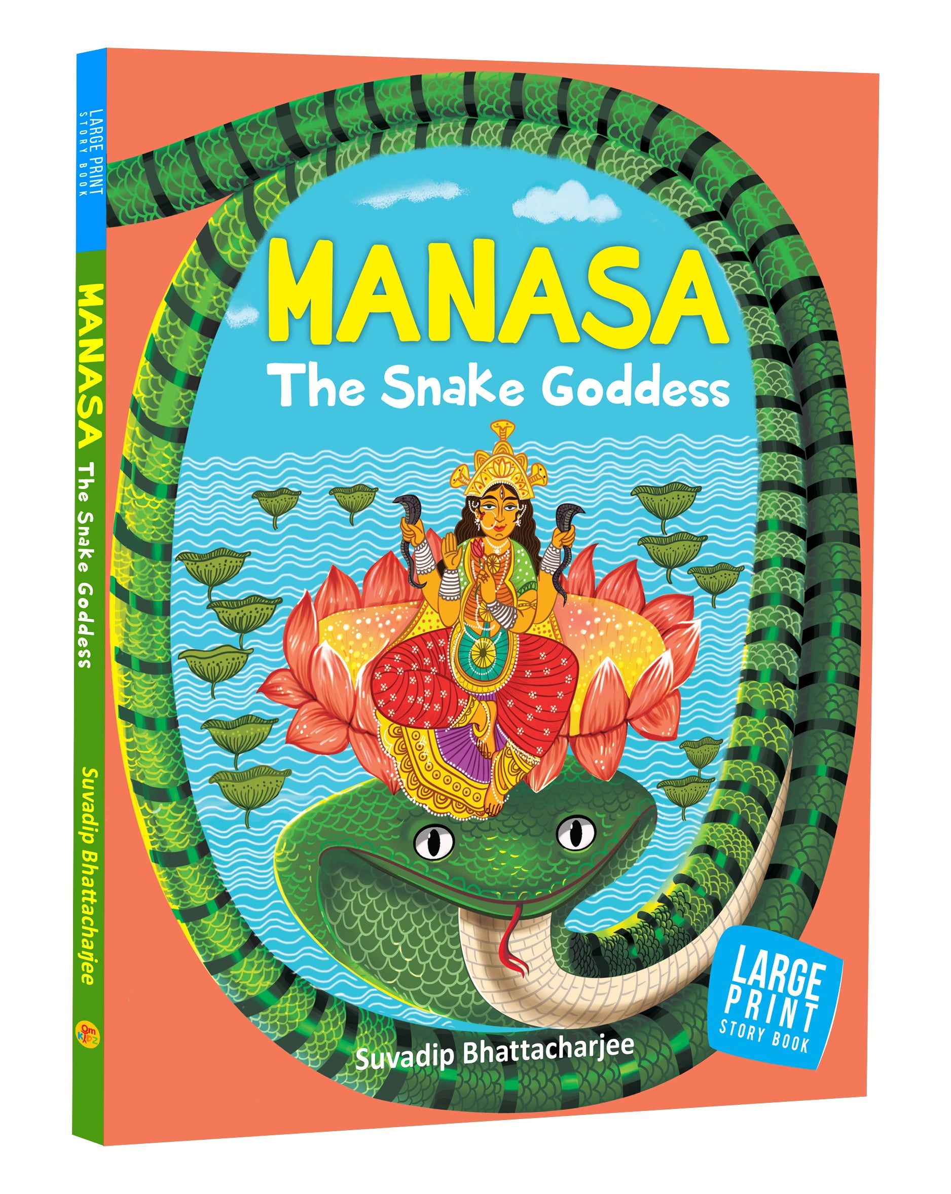 Manasa: The Snake Goddess - Indian Mythology for Children - Goddess of India - Story book for Kids - Om Books - Distacart