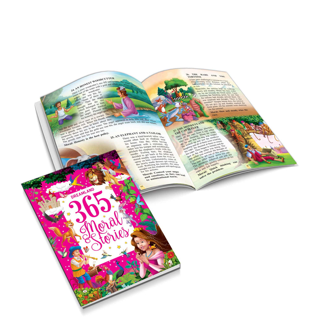 Dreamland Publications 365 Moral Stories : Children Story Book/Traditional Stories Book - Distacart