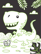 Dreamland Publications Dinosaurs Neon Colouring World Book for Kids Age 4 - 7 years with Neon Pens - Distacart