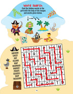 Dreamland Publications Step into the Pirates World - Activity and Colouring Fun Book for Age 4+ - Distacart