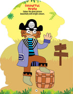 Dreamland Publications Step into the Pirates World - Activity and Colouring Fun Book for Age 4+ - Distacart