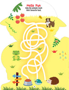 Dreamland Publications Step into the Animal Kingdom- Activity and Colouring Fun Book for Age 4+ - Distacart