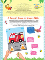 Dreamland Publications Ultimate Vehicles Scissors Skills Activity Book for Kids Age 4 - 7 years | With Child- Safe Scissors, Games and Mask - Distacart
