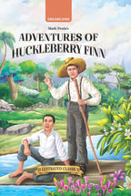 Dreamland Publications Adventure of Huckleberry Finn - Illustrated Abridged Classics for Children with Practice Questions - Distacart