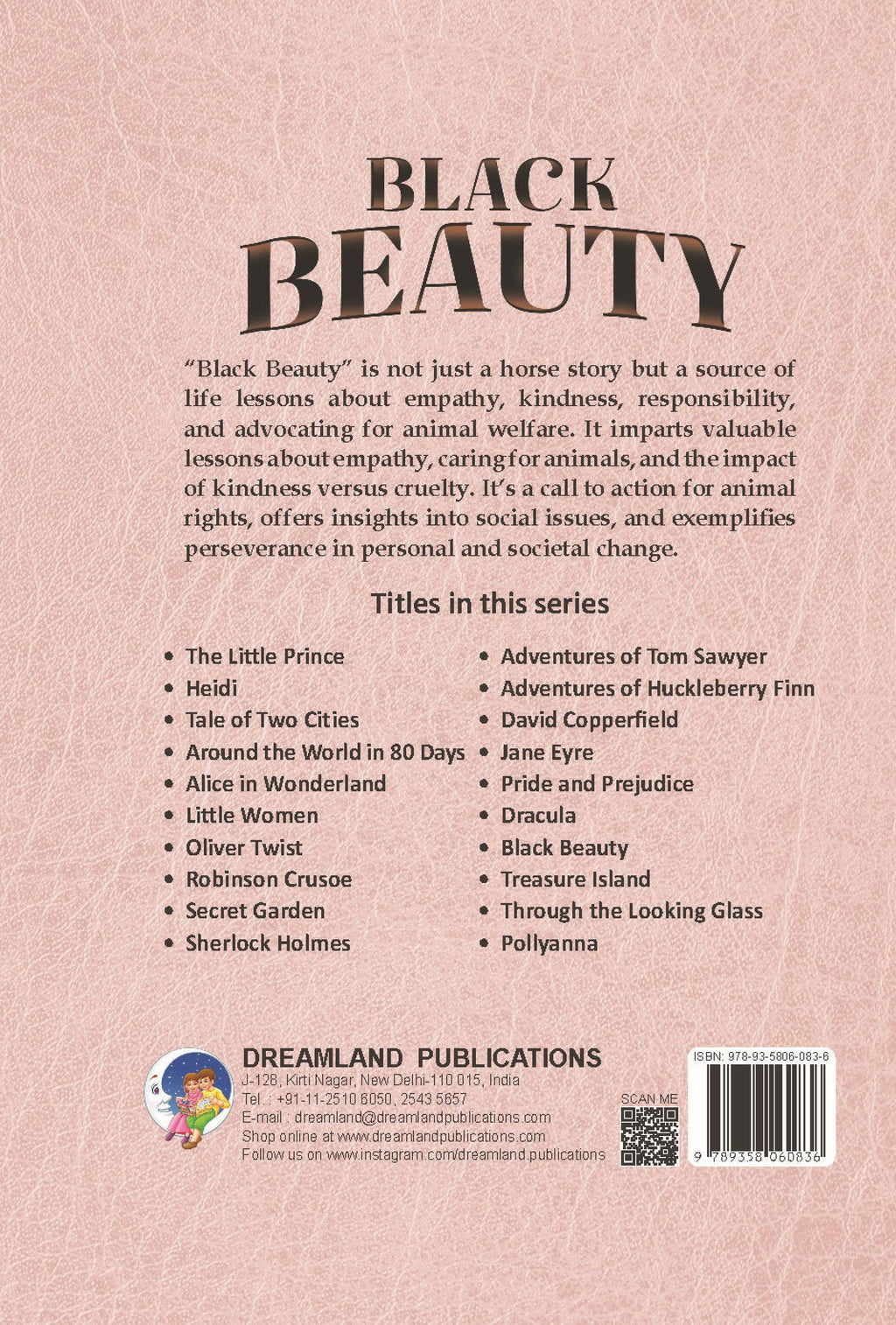 Dreamland Publications Black Beauty - Illustrated Abridged Classics for Children with Practice Questions - Distacart