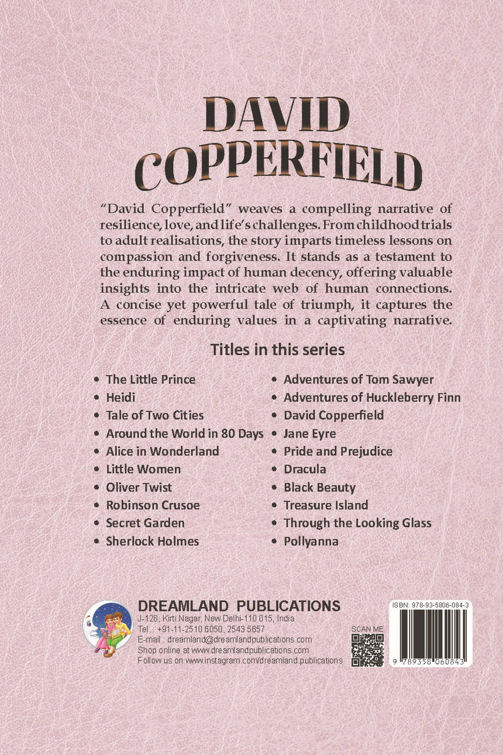 Dreamland Publications David Copperfield - Illustrated Abridged Classics for Children with Practice Questions - Distacart