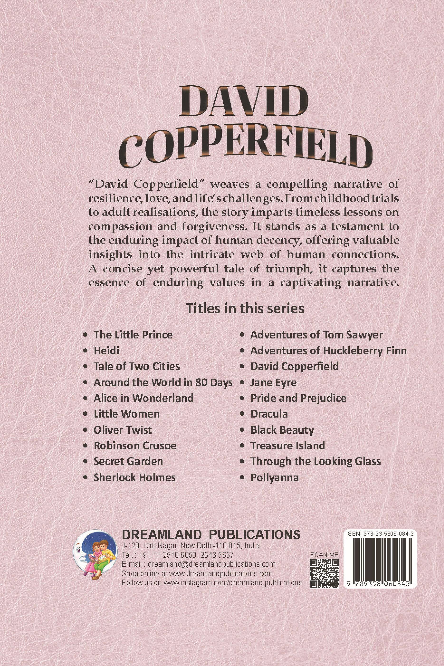 Dreamland Publications David Copperfield - Illustrated Abridged Classics for Children with Practice Questions - Distacart