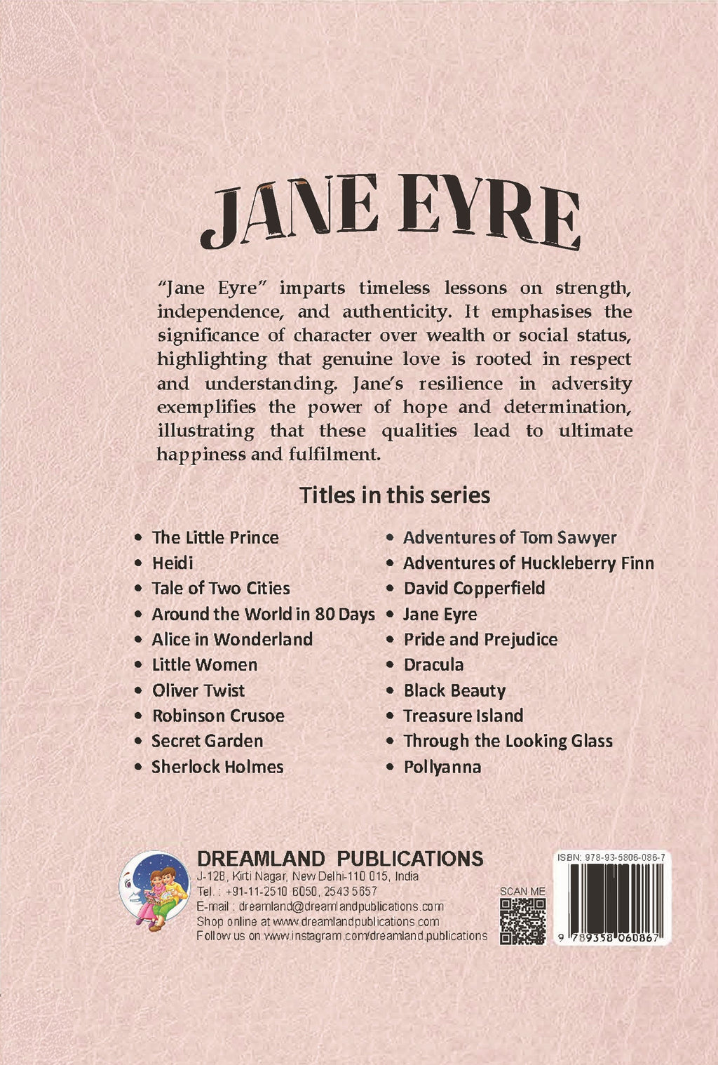 Dreamland Publications Jane Eyre - Illustrated Abridged Classics for Children with Practice Questions - Distacart