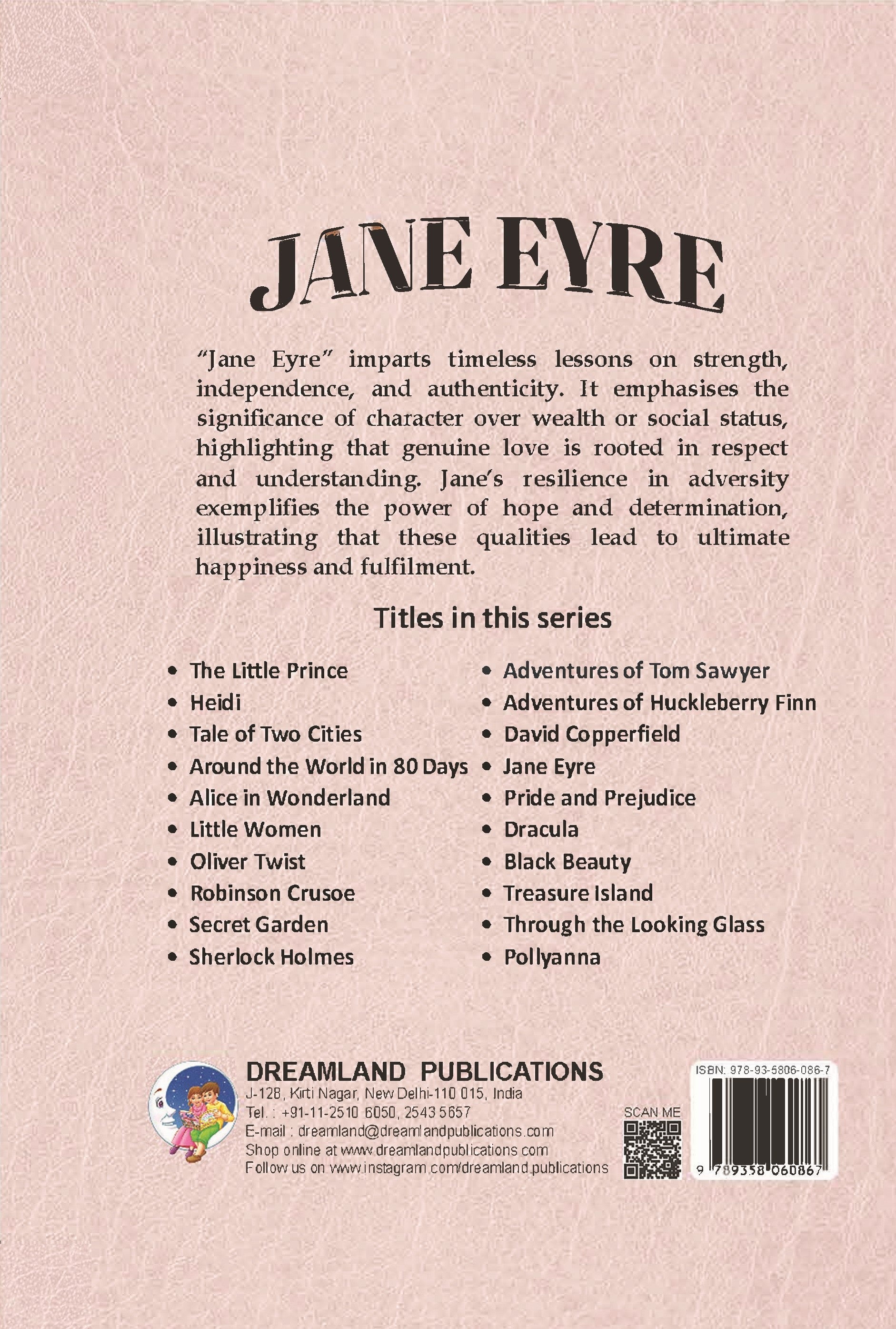 Dreamland Publications Jane Eyre - Illustrated Abridged Classics for Children with Practice Questions - Distacart