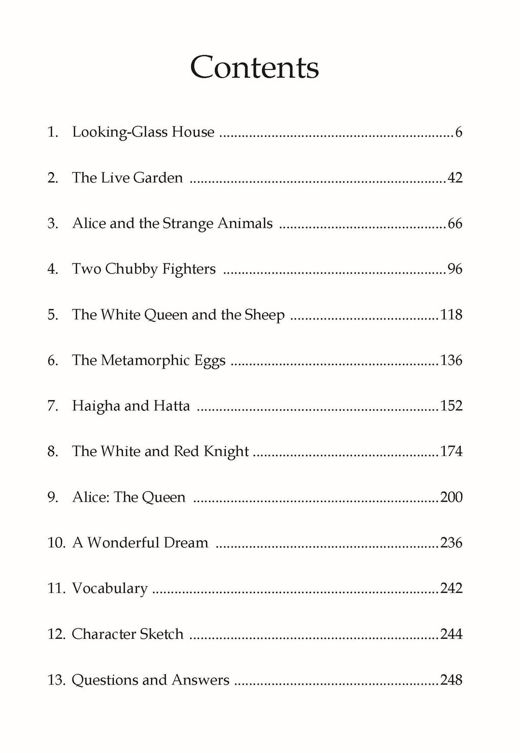 Dreamland Publications Through the Looking Glass - Illustrated Abridged Classics for Children with Practice Questions - Distacart