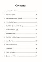 Dreamland Publications Through the Looking Glass - Illustrated Abridged Classics for Children with Practice Questions - Distacart