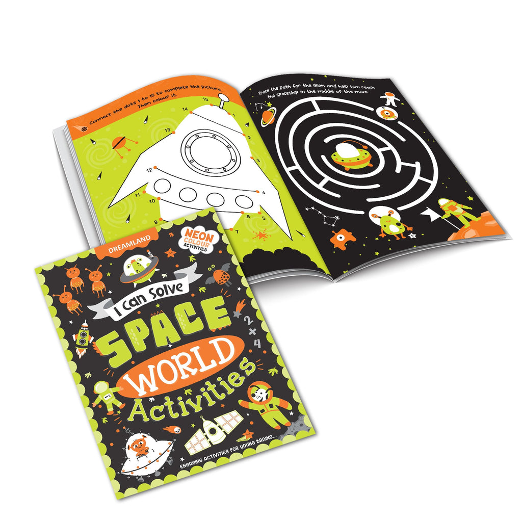 Dreamland Publications I Can Solve Activities Books Pack- A Set of 4 Books - Distacart