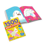 Dreamland Publications 1500 Mosaic Stickers with Colouring Fun Books Pack - A Set of 4 Books - Distacart