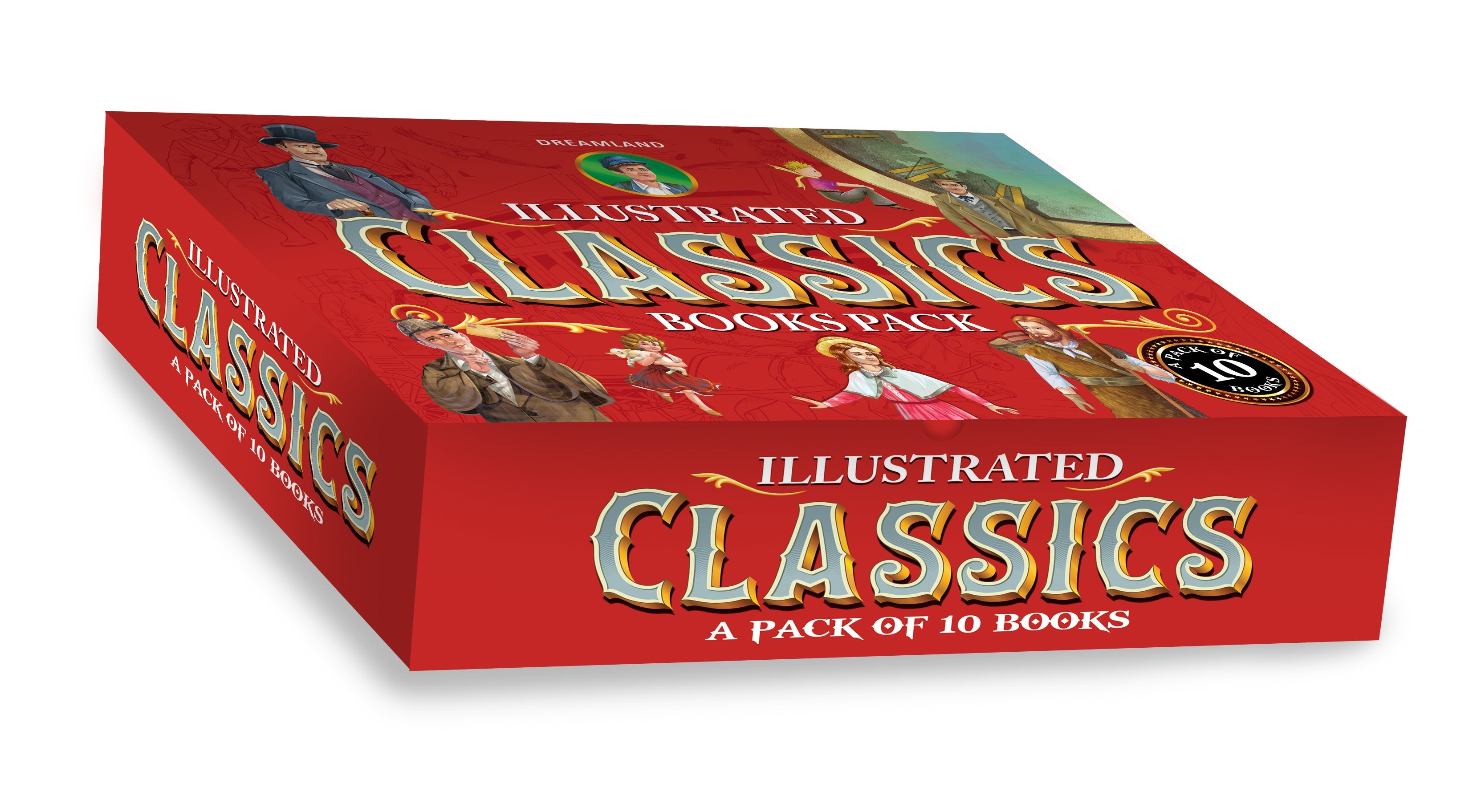 Dreamland Publications Illustrated Classics - A Pack of 10 Books - Distacart