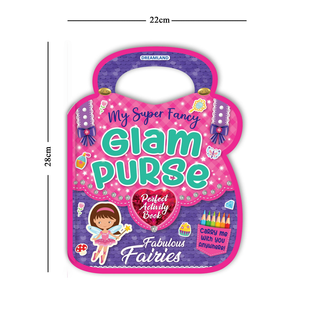 Dreamland Publications My Super Fancy Glam Purse Books Pack- A Set of 4 Books - Distacart