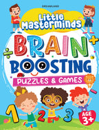 Dreamland Publications Little Masterminds: Brain Boosting Puzzles & Games Activity Book for Kids Age 3 and Up - Distacart