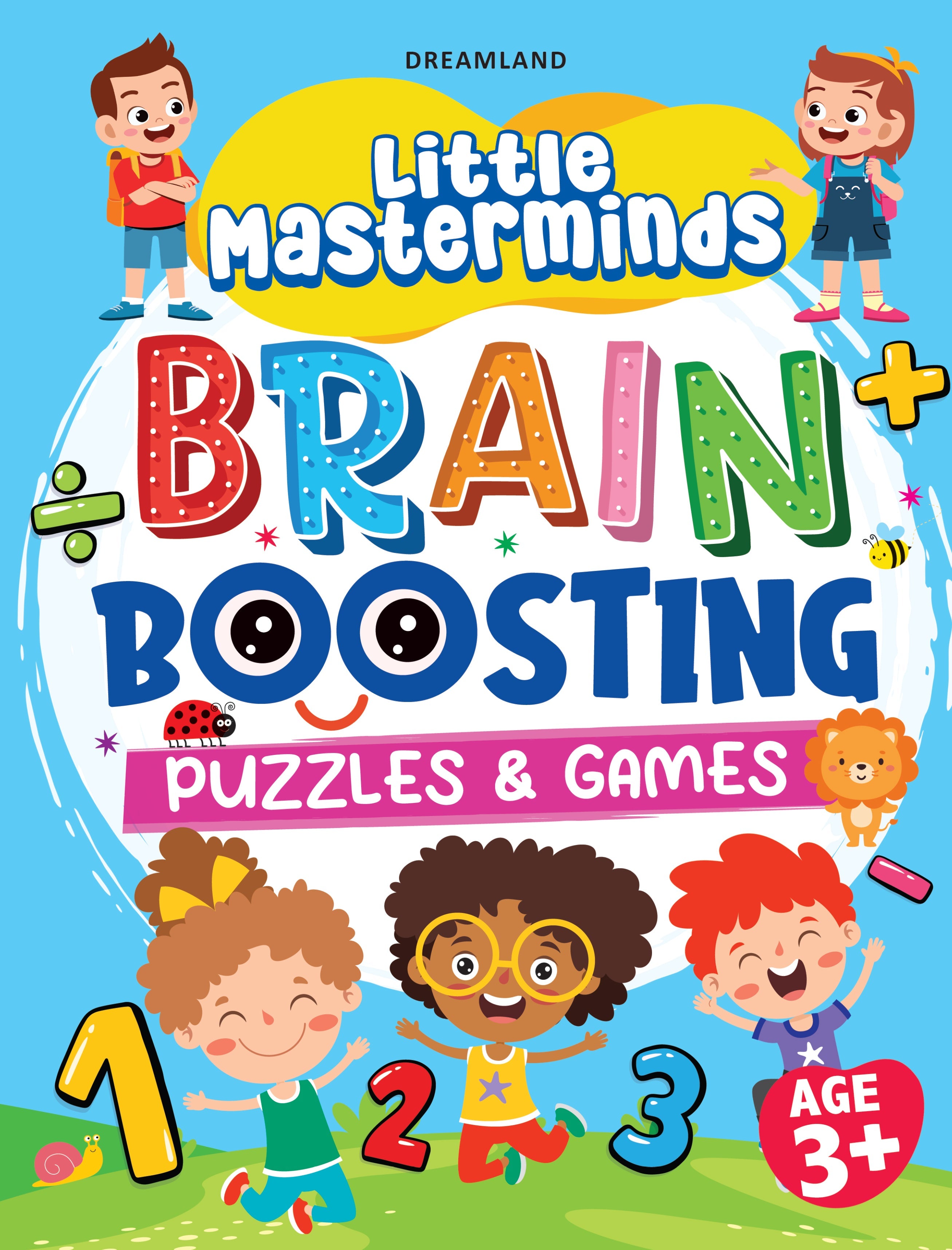 Dreamland Publications Little Masterminds: Brain Boosting Puzzles & Games Activity Book for Kids Age 3 and Up - Distacart