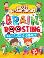 Dreamland Publications Little Masterminds: Brain Boosting Puzzles & Games Activity Book for Kids Age 5 and Up - Distacart