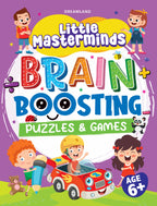 Dreamland Publications Little Masterminds: Brain Boosting Puzzles & Games Activity Book for Kids Age 6 and Up - Distacart