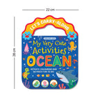 Dreamland Publications Ocean- Let's Carry-Along Activity, Colouring Book for Kids Age 3 -8 years (My Very Cute Activities Series) - Distacart