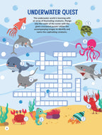 Dreamland Publications Wildlife Wonders Activity Book for Kids Age 5 -10 years - Distacart