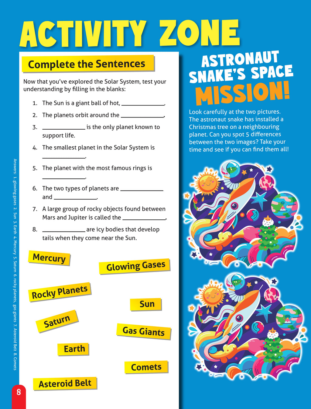 Dreamland Publications Junior Genius: Cosmic Wonders – A Fun-Filled Space Learning Book for Kids Age 7+ | Explore Planets, Stars, Rockets, and More Through Facts, Activities & Quizzes - Distacart