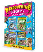 Dreamland Publications Discovering Delights Activity Book Pack for Kids Age 4 -10 years - A Set of 4 Books - Distacart
