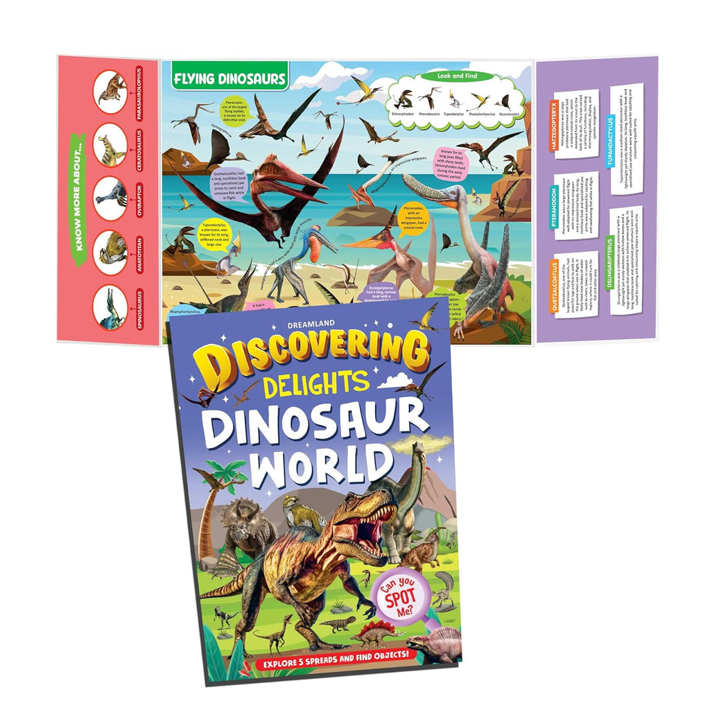 Dreamland Publications Discovering Delights Activity Book Pack for Kids Age 4 -10 years - A Set of 4 Books - Distacart